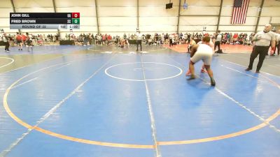 220 lbs Round Of 32 - John Gill, GA vs Fred Brown, SC