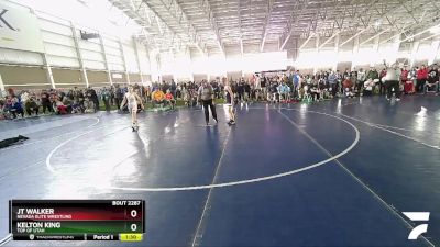 93 lbs Champ. Round 1 - Jt Walker, Nevada Elite Wrestling vs Kelton King, Top Of Utah