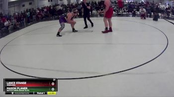 288 lbs Quarterfinal - Lance Stange, Nebraska vs Mason Planer, Battle Creek Brave Elite