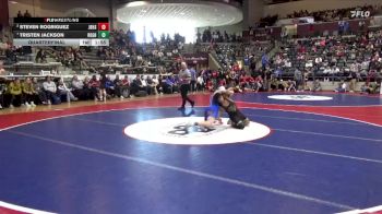 6A 126 lbs Quarterfinal - Tristen Jackson, Rogers High School vs Steven Rogriguez, Jonesboro High School