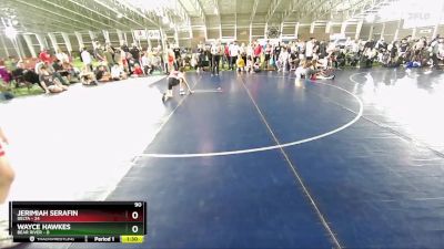 90 lbs Round 3 (4 Team) - Jerimiah Serafin, Delta vs Wayce Hawkes, Bear RIver