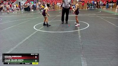 68 lbs Round 1 - Chase Miller-Smith, Donahue Wrestling Academy vs Steven Imbrogno, Unattached