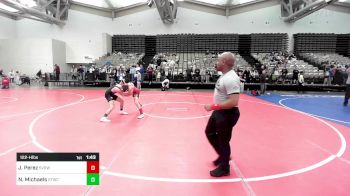 122-H lbs Round Of 16 - Jaden Perez, Steel Valley Renegades vs Noah Michaels, Shore Thing WC
