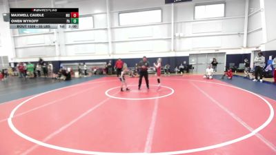 55 lbs Round Of 32 - Maxwell Caudle, MD vs Owen Wykoff, PA