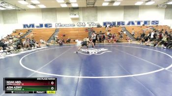 141 lbs Placement Matches (16 Team) - Noah Abel, Sierra College vs Azim Azimy, Chabot College