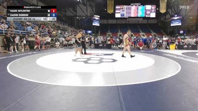 215 lbs Champ. Rd Of 16 - Kade Splinter, WI vs Kadin Dibbini, KS