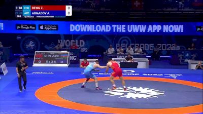 125 kg Qualif. - Zhiwei Deng, China vs Aydin Ahmadov, Azerbaijan