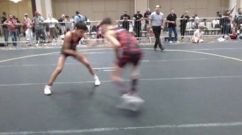 88 lbs 2nd Place - Santino Andujo, Valiant College Prep vs Gherardini Brody, Team Grand Valley Elite