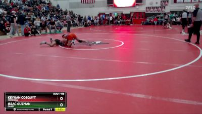 114 lbs Semifinal - Keynan Coequyt, Marshall vs Issac Guzman, Canby