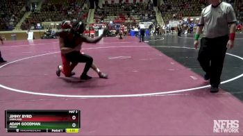 220 lbs Champ. Round 1 - Jimmy Byrd, Saraland vs Adam Goodman, Minor