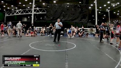 80 lbs Round 7 (8 Team) - Griffin Doroshenko, Mat Assassins Black vs Declan Sharkey, RedNose Wrestling