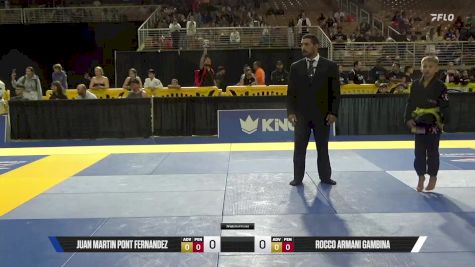 Rocco Armani Gambina vs Juan Martin Pont Fernandez 2025 Pan Kids Jiu-Jitsu IBJJF Championship