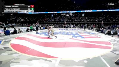 3rd Place Match - Rylan Robbins, Winner vs Cooper Pommer, Clark/Willow Lake