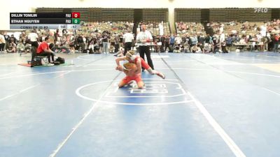 110-I lbs Consi Of 32 #2 - Dillin Tomlin, Paulsboro vs Ethan Nguyen, Paulsboro