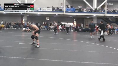 157 lbs Semifinal - Nick Stampoulos, Lock Haven vs Dj McGee, George Mason