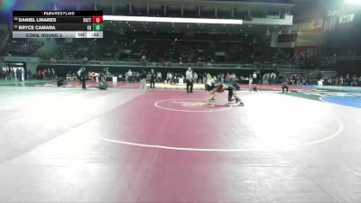 144 lbs Cons. Round 2 - Bryce Camara, Elk Grove vs Daniel Linares, Patterson