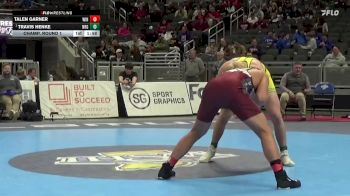 215 lbs Champ. Round 1 - Travis Henke, Northridge vs Talen Garner, Winamac