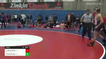 196 lbs 7th Place - Josh De La Cruz, Clovis North vs Nathaniel Northrop, Righetti