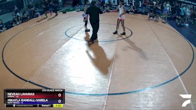 110 lbs Placement (16 Team) - Neveah Lavarias, Hawaii vs Mikayla Randall-Varela, New Mexico