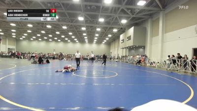 70 lbs Rr Rnd 1 - Leo Riesen, The Fort Hammers - EL vs Ash Henecker, RedNose Wrestling School - EL