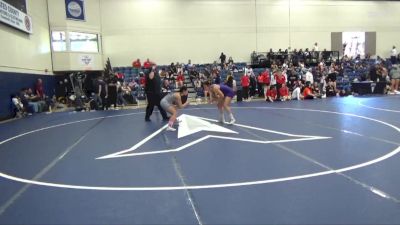 145 lbs Cons. Round 3 - Sarina Bertram, Missouri Valley vs Martha Zurita-Ortez, Menlo Oak Squad