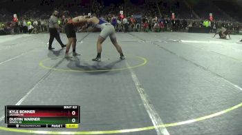 D2-285 lbs Cons. Round 3 - Kyle Bonner, Jackson HS vs Dustin Warner, Sparta HS