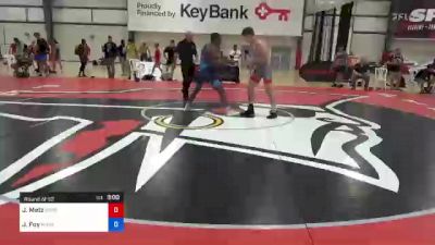 82 kg Round Of 32 - Joseph Metz, West Point Wrestling Club vs James Foy, Minnesota Storm
