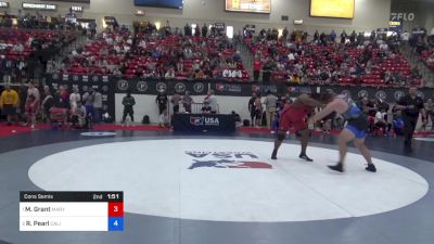 130 kg Cons Semis - Mm Grant, Maryland vs Ryan Pearl, California