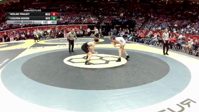 D3-126 lbs Cons. Round 3 - Nolan Fraley, Mechanicsburg vs Colton Nixon, Martins Ferry