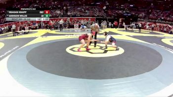 G-145 lbs Champ. Round 1 - Reagan Knapp, G-Pick. North vs Addison Willis, G-Austintown-Fitch