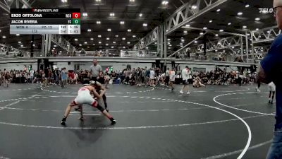 113 lbs Round 6 (8 Team) - Enzo Ortolona, Wrecking Crew Blue vs Jacob Rivera, Full Circle