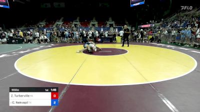 165 lbs Rnd Of 64 - Zac Turberville, PA vs Carter Nekvapil, TX