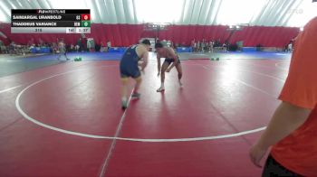 215 lbs Placement Matches (8 Team) - Sainjargal Uranbold, Glenbrook South vs Thaddeus Variance, Bemidji