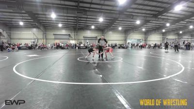 95 lbs Consi Of 32 #2 - Jaxon Flood, Cleveland Wrestling Club vs Mark Crimmins, Sebolt Wrestling Academy
