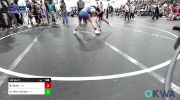 106 lbs Rr Rnd 2 - Brody Scott, Lions Wrestling Academy vs Milton Hernandez, Clinton Youth Wrestling