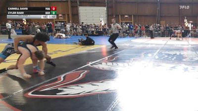 152 lbs Rr Rnd 1 - Carnell Davis, Ponaganset vs Cyler Baer, Gouverneur Wrestling Club