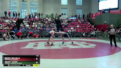 175 lbs Quarterfinal - Brody Belville, Brentwood Academy vs Brody Casto, Lakeway Christian Academy