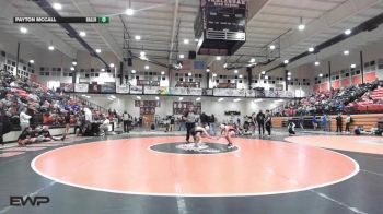 89 lbs Semifinal - Presley Williams, Sperry HS Girls vs Payton McCall, Broken Arrow JH Girls