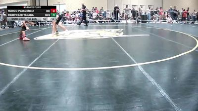 156 lbs Consi Of 8 #1 - Marco Plascencia, Rise vs Raidyn Lee Tanaka, Matador WC