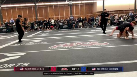 Aaron Cubias-Rizk vs Alexander Cardinal 2026 ADCC Portland Open