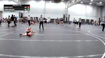 80-84 lbs Round 3 - Owen Macoff, Unattached vs Lukas Cala, DarkHorse