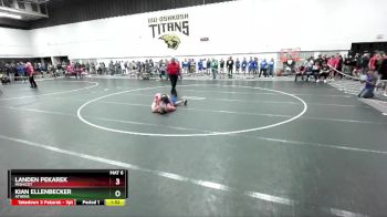 138 lbs Champ. Round 1 - Landen Pekarek, Mishicot vs Kian Ellenbecker, Athens