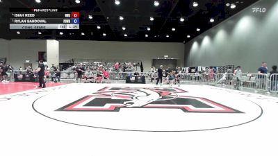 106 lbs Cons. Semis - Isiah Reed, Nebraska Wrestling Academy vs Rylan Sandoval, Position Wrestling