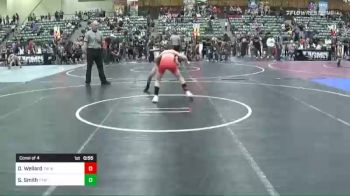 95 lbs Consi Of 4 - Dallin Wellard, TW Wrestling vs Sam Smith, Triple Threat Wrestling