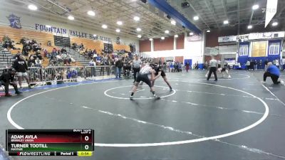 175 lbs Cons. Round 4 - Adam Avila, Brawley Union vs Turner Tootill, Mayfair