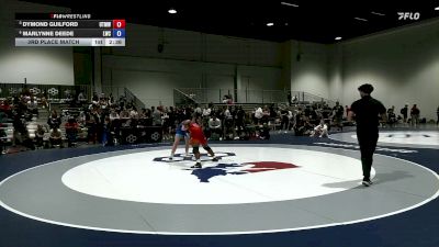 76 lbs 3rd Place Match - Dymond Guilford, USOPTC/ Titan Mercury Wrestling Club (TMWC) vs Marlynne Deede, Laker Wrestling Club