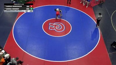 137 lbs Round Of 32 - Farrah Henderson, Canon-McMillan vs Gemma Kennedy, Emmaus