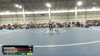 58 B Semifinal - Kash Warren, All In Wrestling Academy vs Tyson Holloway, Hawk Wrestling Club