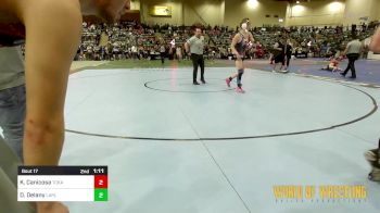 138 lbs Round Of 32 - Nikko Gonzalez, BULLDOG WRESTLING CLUB vs Cael Sanders, Swamp Monsters