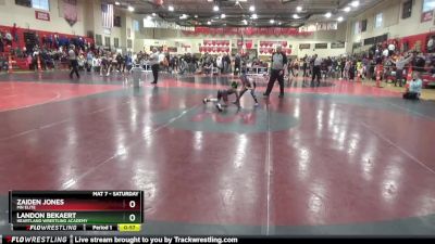 60 lbs 5th Place Match - Landon Bekaert, Heartland Wrestling Academy vs Zaiden Jones, MN Elite